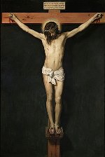 「十字架上のキリスト」ベラスケス画