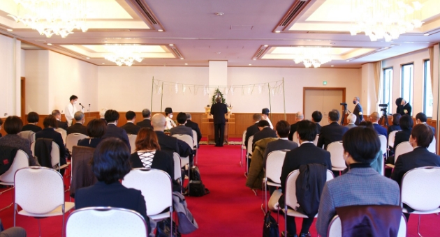 「戦う僕ら小国民」顕彰鎮魂祭の様子