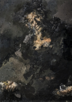 At Akita Museum of Art “Toshima Yasumasa Exhibition” –Fire and Blackness of JOMON– is held at last!